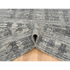 Modern and Contemporary Wool Hand Knotted Rug Grey No Border 9.2X11.10 -O064704