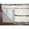 Modern and Contemporary Wool Hand Knotted Rug Ivory No Border 12.0X17.9 -O084190
