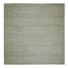 Modern and Contemporary Wool Hand Knotted Rug Ivory No Border 12.1X12.1 -O079979