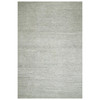 Modern and Contemporary Wool Hand Knotted Rug Ivory No Border 15.0X19.11 -O076004