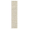 Modern and Contemporary Wool Hand Knotted Rug Ivory No Border 2.6X11.10 -O090764