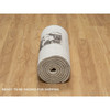 Modern and Contemporary Wool Hand Knotted Rug Ivory No Border 2.6X11.7 -O090760