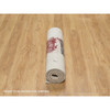 Modern and Contemporary Wool Hand Knotted Rug Ivory No Border 3.0X5.2 -O090769