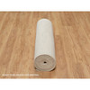 Modern and Contemporary Wool Hand Knotted Rug Ivory No Border 4.0X12.1 -O090777