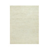 Modern and Contemporary Wool Hand Knotted Rug Ivory No Border 5.0X6.8 -O090568