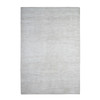 Modern and Contemporary Wool Hand Knotted Rug Ivory No Border 6.0X8.11 -O089656