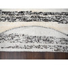 Modern and Contemporary Wool Hand Knotted Rug Ivory No Border 8.0X8.0 -O084215