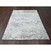 Modern and Contemporary Wool Hand Knotted Rug Ivory No Border 8.0X9.10 -O084091