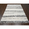 Modern and Contemporary Wool Hand Knotted Rug Ivory No Border 8.0X9.9 -O084186