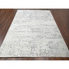 Modern and Contemporary Wool Hand Knotted Rug Ivory No Border 8.11X11.11 -O084499