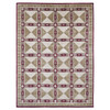 Modern and Contemporary Wool Hand Knotted Rug Ivory Taupe 10.0X13.9 -O080672
