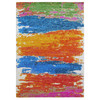 Modern and Contemporary Wool Hand Knotted Rug Multicolored No Border 10.0X14.1 -O079965