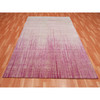 Modern and Contemporary Wool Hand Knotted Rug Pink No Border 6.0X9.4 -O075107