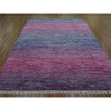 Modern and Contemporary Wool Hand Knotted Rug Pink No Border 8.1X10.2 -O079198