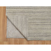 Modern and Contemporary Wool Hand Loomed Rug Beige No Border 2.5X8.0 -O090720