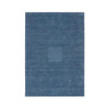 Modern and Contemporary Wool Hand Loomed Rug Blue No Border 5.0X7.1 -O064616