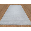 Modern and Contemporary Wool Hand Loomed Rug Grey No Border 10.0X13.10 -O090730