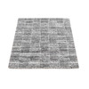Modern and Contemporary Wool Hand Loomed Rug Grey No Border 2.0X2.0 -O087485