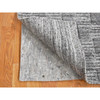 Modern and Contemporary Wool Hand Loomed Rug Grey No Border 2.0X2.0 -O087485