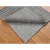 Modern and Contemporary Wool Hand Loomed Rug Grey No Border 2.0X2.1 -O080365