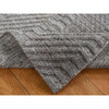 Modern and Contemporary Wool Hand Loomed Rug Grey No Border 2.0X3.0 -O087835