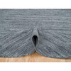 Modern and Contemporary Wool Hand Loomed Rug Grey No Border 8.0X8.0 -O065420