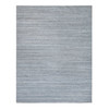 Modern and Contemporary Wool Hand Loomed Rug Grey No Border 8.1X10.0 -O065555