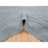 Modern and Contemporary Wool Hand Loomed Rug Grey No Border 8.1X10.0 -O065555
