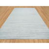 Modern and Contemporary Wool Hand Loomed Rug Ivory No Border 10.1X14.1 -O065451