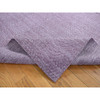 Modern and Contemporary Wool Hand Loomed Rug Purple No Border 8.0X10.0 -O087031
