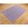 Modern and Contemporary Wool Hand Loomed Rug Purple No Border 8.0X10.1 -O087020