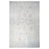 Oushak And Peshawar Wool Hand Knotted Rug Beige Gray 13.10X19.2 -O074275