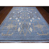 Oushak And Peshawar Wool Hand Knotted Rug Blue Black 10.0X13.9 -O088751
