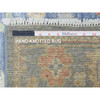 Oushak And Peshawar Wool Hand Knotted Rug Blue Blue 2.7X15.10 -O072420