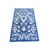 Oushak And Peshawar Wool Hand Knotted Rug Blue Blue 3.0X4.9 -O074965