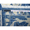 Oushak And Peshawar Wool Hand Knotted Rug Blue Blue 3.0X5.1 -O088602