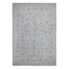 Oushak And Peshawar Wool Hand Knotted Rug Blue Blue 9.0X12.6 -O088794