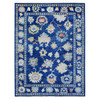 Oushak And Peshawar Wool Hand Knotted Rug Blue Blue 9.2X11.5 -O072867