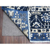 Oushak And Peshawar Wool Hand Knotted Rug Blue Brewers Blue 9.2X11.6 -O089664