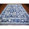 Oushak And Peshawar Wool Hand Knotted Rug Blue Gray 10.2X13.7 -O073590