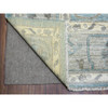 Oushak And Peshawar Wool Hand Knotted Rug Blue Gray 8.2X9.9 -O072041