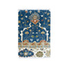 Oushak And Peshawar Wool Hand Knotted Rug Blue Ivory 2.0X3.0 -O084972