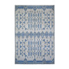 Oushak And Peshawar Wool Hand Knotted Rug Blue No Border 6.0X8.10 -O074298