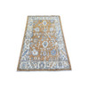 Oushak And Peshawar Wool Hand Knotted Rug Brown Ivory 3.2X5.2 -O073836
