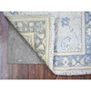 Oushak And Peshawar Wool Hand Knotted Rug Grey Blue 1.10X3.0 -O088429