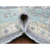 Oushak And Peshawar Wool Hand Knotted Rug Grey Blue 10.2X13.11 -O088584
