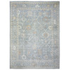 Oushak And Peshawar Wool Hand Knotted Rug Grey Blue 12.0X16.0 -O072003