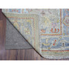 Oushak And Peshawar Wool Hand Knotted Rug Grey Blue 2.6X19.8 -O073179
