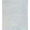 Oushak And Peshawar Wool Hand Knotted Rug Grey Blue 8.2X9.6 -O086512