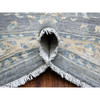 Oushak And Peshawar Wool Hand Knotted Rug Grey Gray 12.0X14.6 -O071597